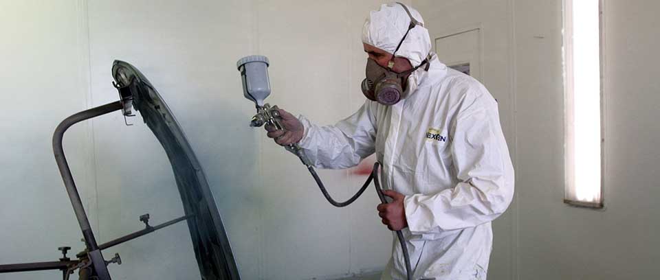 Auto body repair spray paint 